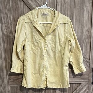 Cabela's Light Yellow Shirt